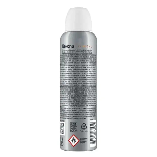 Desodorante Aerosol Rexona Clinical Women Refresh 150ml