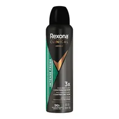 Desodorante Rexona Aerosol Clinical Men Intense Fresh 150ml