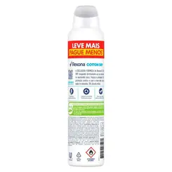 Desodorante Aerosol Rexona Fem Cotton Dry 250ml